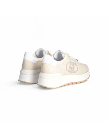 Sneakers Donna LIU.JO BF4057PX331 in Pelle White o Butter