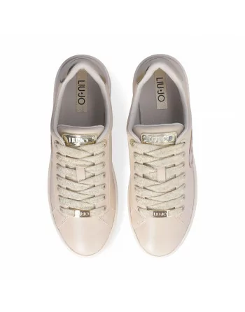 Sneakers Donna LIU.JO BF4023PX179 in Pelle White o Butter