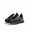 Sneakers Donna LIU.JO BF4001TX007 in Pelle Glitter Black