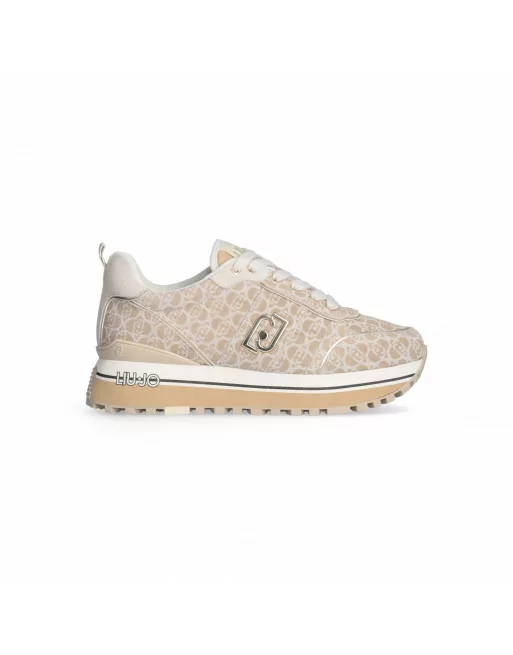 Sneakers Donna LIU.JO BF4003PX195 in Camoscio Sand o Black