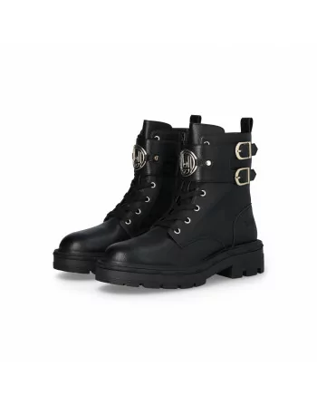 Stivaletti Donna LIU.JO 4F4707EX096 in Pelle Milk o Black