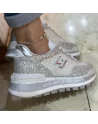 Sneakers Donna Liu.Jo BA4007TX007 Silver AMAZING 26