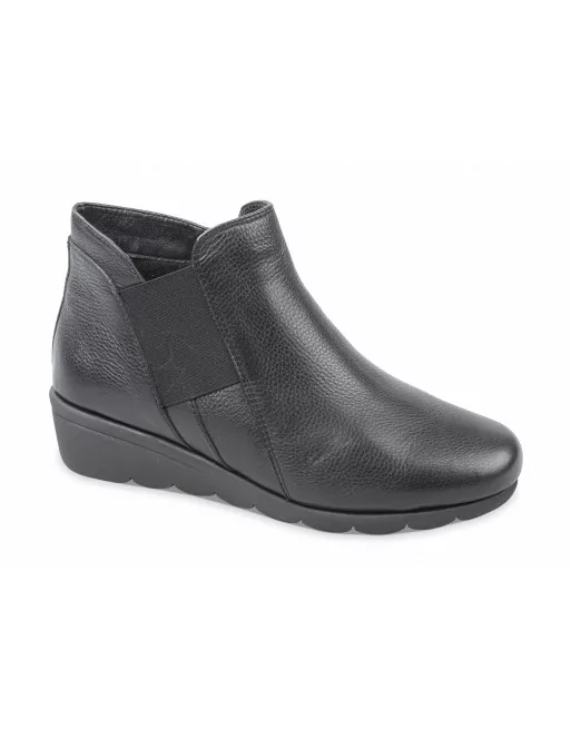 Stivaletti Donna Valleverde VS10311 in Pelle Nero