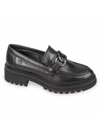 Mocassini Donna Valleverde 47351 in Pelle Nero o Marrone