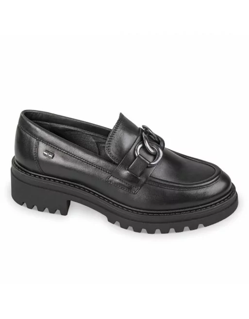 Mocassini Donna Valleverde 47351 in Pelle Nero o Marrone