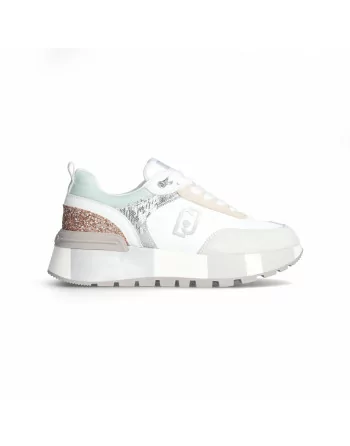 Sneakers Donna LIU.JO BA4003TX389 Bianco o Beige Multicolor