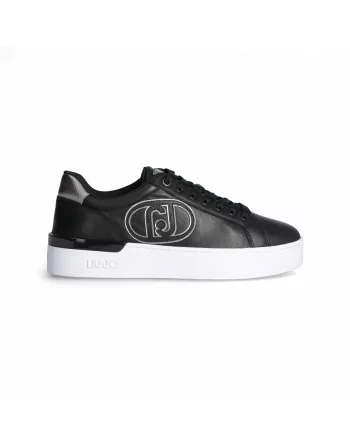 Sneakers Donna LIU.JO BA4041PX026 Pelle Bianco o Nero Silvia 93