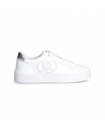 Sneakers Donna LIU.JO BA4041PX026 Pelle Bianco o Nero Silvia 93