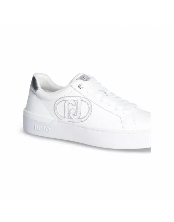 Sneakers Donna LIU.JO BA4041PX026 Pelle Bianco o Nero Silvia 93