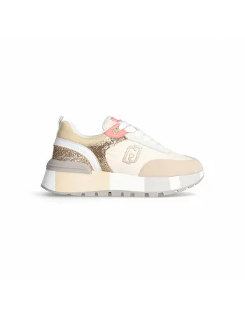 Sneakers Donna LIU.JO BA4003TX389 Bianco o Beige Multicolor