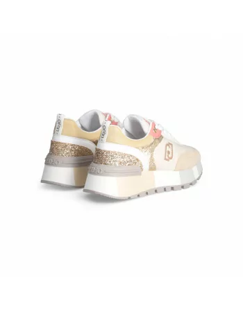 Sneakers Donna LIU.JO BA4003TX389 Bianco o Beige Multicolor