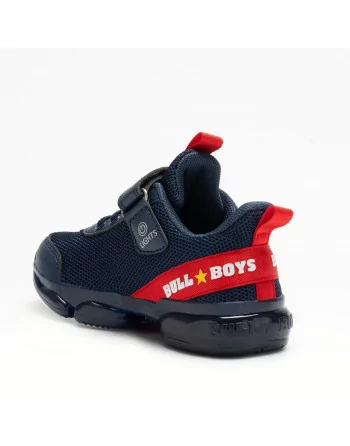 Sneakers Bimbo con Strappo Bull Boys dinosauri