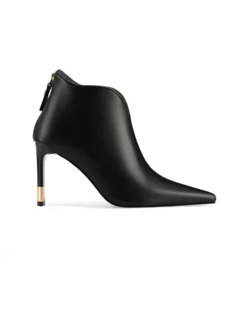 Stivaletti Donna Queen Helena K3502 in Pelle Nero