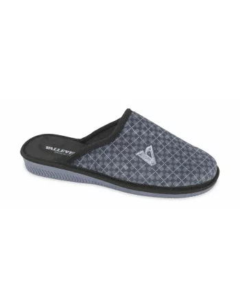 Ciabatta Uomo Valleverde 55807 in Camoscio Blu o Nero