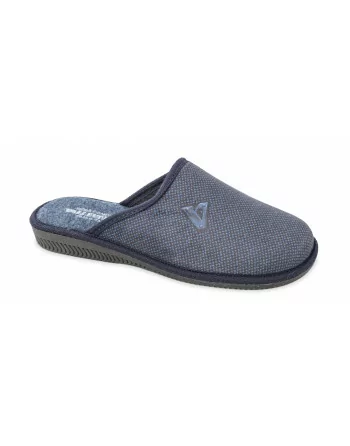 Ciabatta Uomo Valleverde 55805 in Camoscio Blu o Antracite