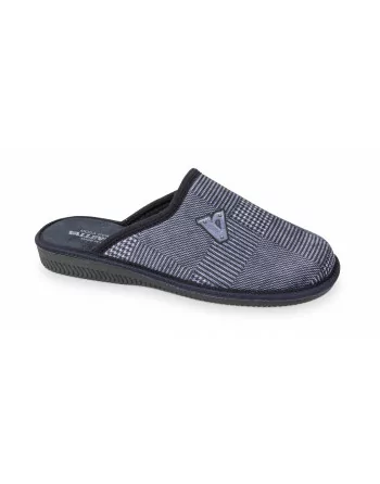 Ciabatta Uomo Valleverde 55801 in Camoscio Blu o Grigio