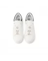 Sneakers Donna Queen Helena X31-8 in Pelle Bianco o Beige