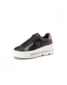 Sneakers Donna Queen Helena X31-16 in Pelle Marrone o Beige