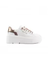 Sneakers Donna Queen Helena X31-13 in Pelle Bianco o Beige