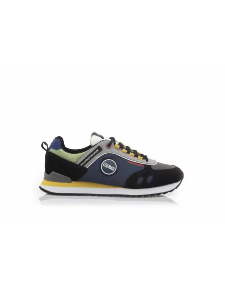 Sneakers Uomo Colmar Travis Sport Flash 061in Camoscio Multicolor