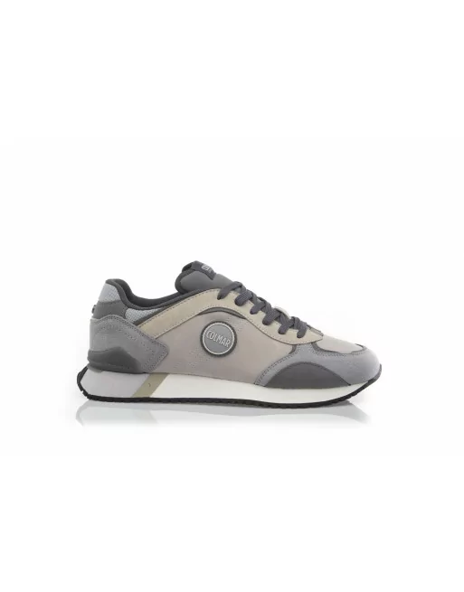 Sneakers Uomo Colmar Travis 026 Plus in Camoscio Antracite