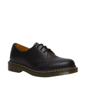 Stringata Dr. Martens 1461 Black Smooth 11838002