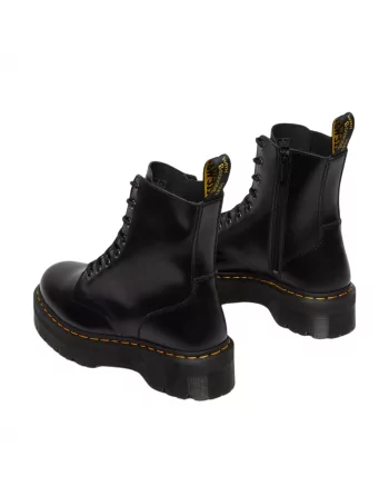 Anfibio Dr. Martens Jadon Black Polished Smooth 15265001