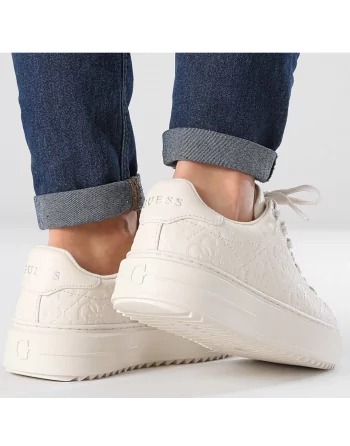 Sneakers Donna Guess logato Nero o Bianco FLTDE9FAL12
