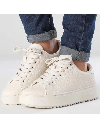 Sneakers Donna Guess logato Nero o Bianco FLTDE9FAL12