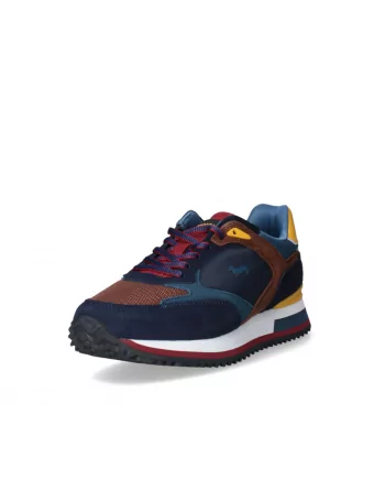 Sneakers Uomo Harmont&Blaine EFM242.040.6430 Tessuto e camoscio