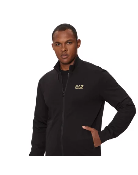 Tuta ERMPORIO ARMANI EA7 8NPV60 PJVRZ 0208 Nero Regular Fit Tuta ERMPORIO ARMANI EA7 8NPV60 PJVRZ 0208 Nero Regular Fit