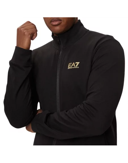Tuta ERMPORIO ARMANI EA7 8NPV60 PJVRZ 0208 Nero Regular Fit Tuta ERMPORIO ARMANI EA7 8NPV60 PJVRZ 0208 Nero Regular Fit