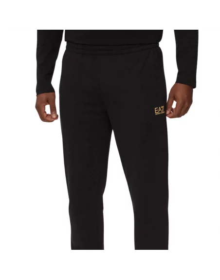 Tuta ERMPORIO ARMANI EA7 8NPV60 PJVRZ 0208 Nero Regular Fit Tuta ERMPORIO ARMANI EA7 8NPV60 PJVRZ 0208 Nero Regular Fit