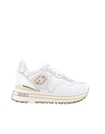 Sneakers Donna LIU.JO BF4001PX342 in Pelle White o Black