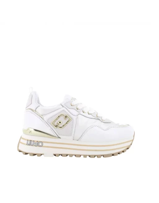 Sneakers Donna LIU.JO BF4001PX342 in Pelle White o Black