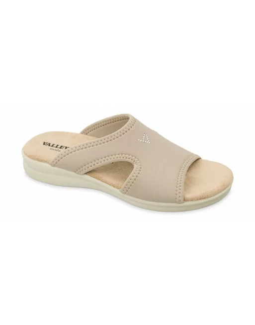 Sandali Donna Valleverde 25321 in Elastico Rosso o Blu o Nero modello casual. Calzature comode