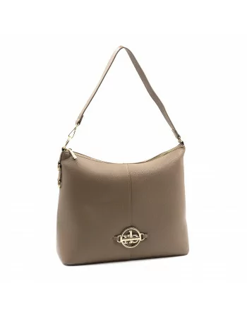 Borsa Donna Rocco Barocco RBR910B Nero Beige Cuoio o Verde
