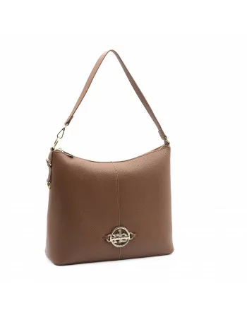 Borsa Donna Rocco Barocco RBR910B Nero Beige Cuoio o Verde