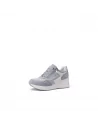 Sneakers Donna Queen Helena X32-28 Bianco o Celeste con cerniera