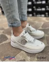Sneakers Donna in Tessuto Byblos modello BYSC94I01 ALKES Azzurro Beige o Bianco