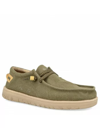 Mocassini Uomo Jeep JM51032A Navy o Military modello SAMOA WALLABEE CVS