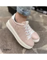 Sneakers Donna Byblos Modello BYSC8WO01 Brooklyn Bianco o Nude