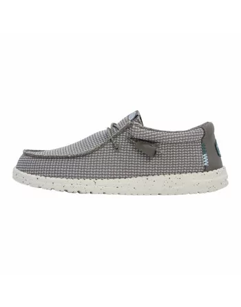Scarpa Uomo Hey Dude in tessuto HD40403 Beige o Navy o Grigio
