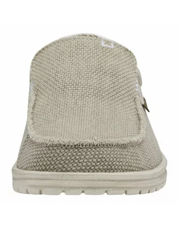 Scarpa Uomo Hey Dude in tessuto HD40124 Beige o Blu