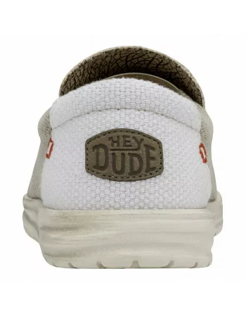 Scarpa Uomo Hey Dude in tessuto HD40124 Beige o Blu