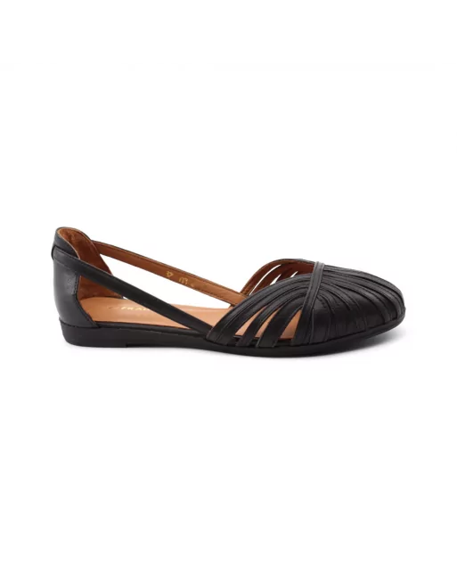 Ballerina Frau in Pelle 03P4 Cammello o Nero