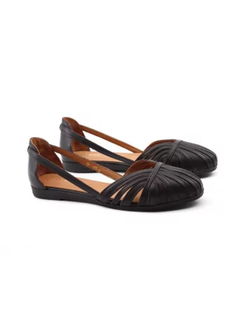 Ballerina Frau in Pelle 03P4 Cammello o Nero