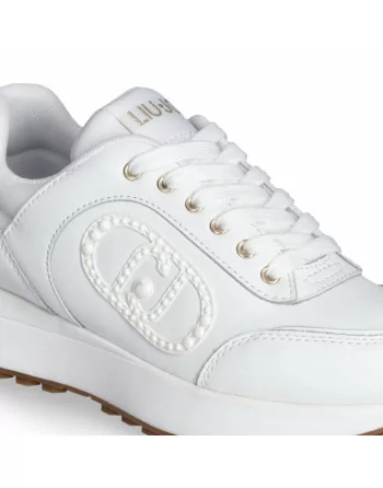 Sneakers Donna Liu.Jo BA5001PX181 Modello LOLO 17 Bianco Sneakers Donna Liu.Jo BA5001PX181 Modello LOLO 17 Bianco