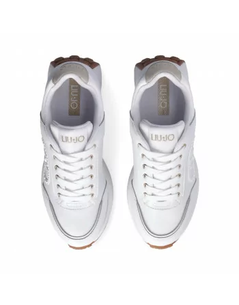 Sneakers Donna Liu.Jo BA5001PX181 Modello LOLO 17 Bianco Sneakers Donna Liu.Jo BA5001PX181 Modello LOLO 17 Bianco