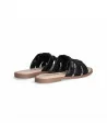 Sandalo Donna Liu.Jo Modello AMIRA 932 in Pelle 4A5733EX256 Nero Bianco